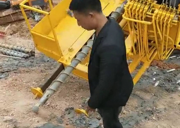 广东12米锚固钻机工程案例